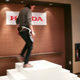 Illustration for article titled Honda Walking Assist: A Cybernetic Walk In Times Square